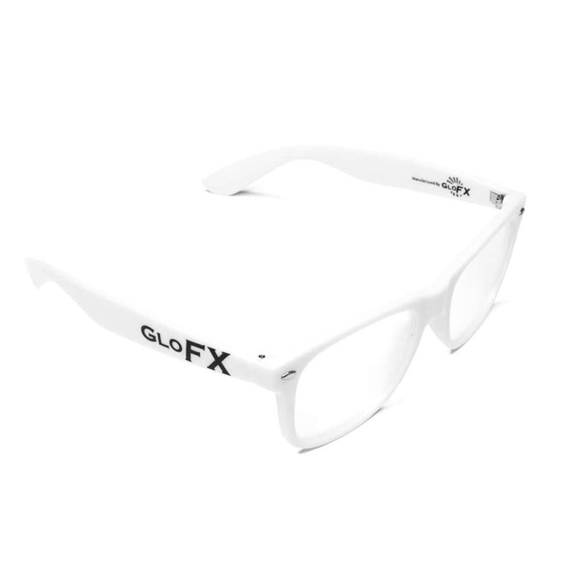 GloFX Ultimate Heart Diffraction Glasses - 3D Rainbow Hearts Effect with White Frames - Great Festival, Concert, and Rave Accessory - Image 5